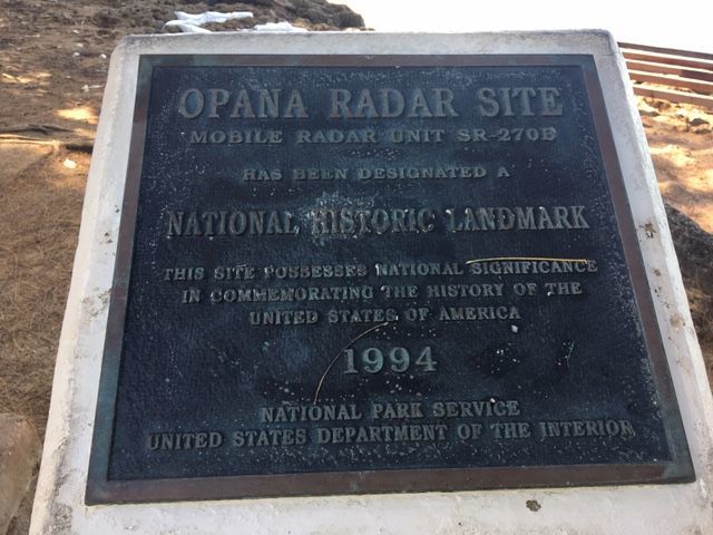 Opana Radar Site